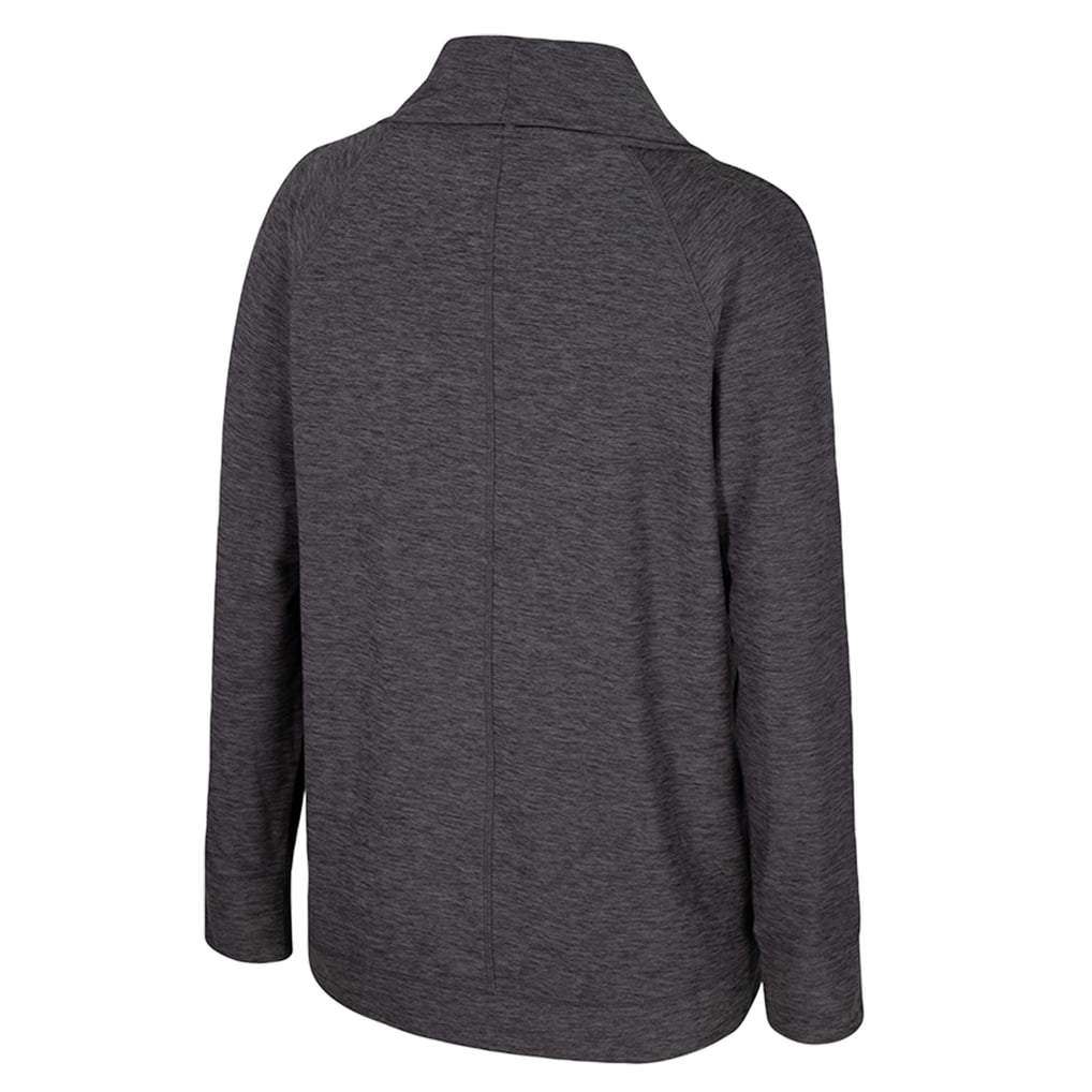 NC State Wolfpack Colosseum Women's Dash Cardigan - Charcoal